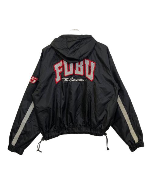 FUBU（フブ）FUBU (フブ) ナイロンジャケット ブラック サイズ:Lの古着・服飾アイテム
