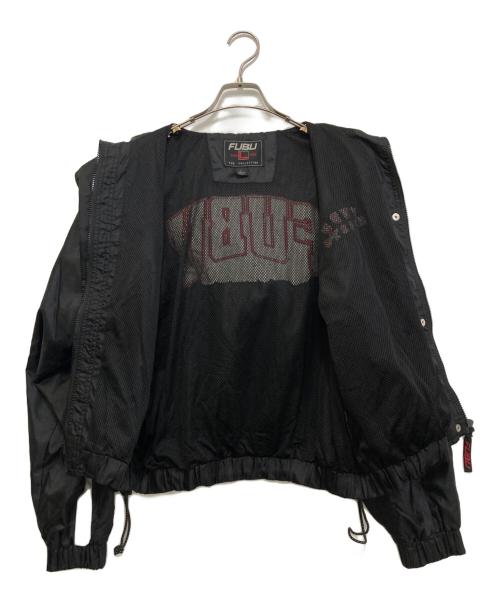 FUBU（フブ）FUBU (フブ) ナイロンジャケット ブラック サイズ:Lの古着・服飾アイテム