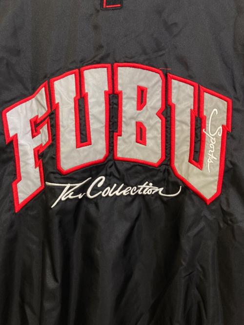 FUBU（フブ）FUBU (フブ) ナイロンジャケット ブラック サイズ:Lの古着・服飾アイテム