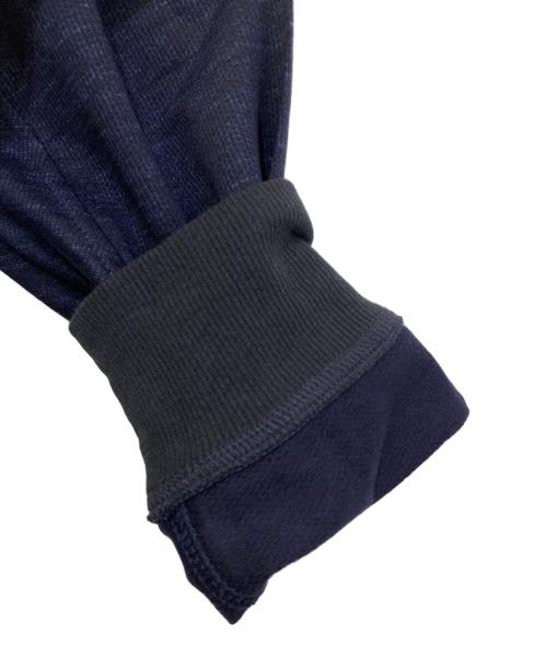CLUTCH CAFE（クラッチ カフェ）CLUTCH CAFE (クラッチ カフェ) リネン混ポロシャツ 201J202ZMA3 ネイビー サイズ:Lの古着・服飾アイテム
