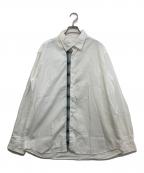SOPHNET.ソフネット）の古着「SUVIN GIZA SWITCHING RELAX-FIT SHIRT　SPNT-260009」｜ホワイト