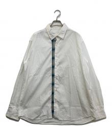 SOPHNET.（ソフネット）の古着「SUVIN GIZA SWITCHING RELAX-FIT SHIRT　SPNT-260009」｜ホワイト