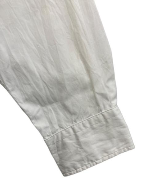 SOPHNET.（ソフネット）SOPHNET. (ソフネット) SUVIN GIZA SWITCHING RELAX-FIT SHIRT　SPNT-260009 ホワイト サイズ:3の古着・服飾アイテム