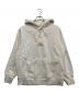 SUPREME（シュプリーム）の古着「cross box logo hooded sweatshirt」｜ホワイト