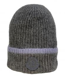 MONCLER（モンクレール）の古着「ロゴワッペンビーニー　H20933B00019」｜グレー