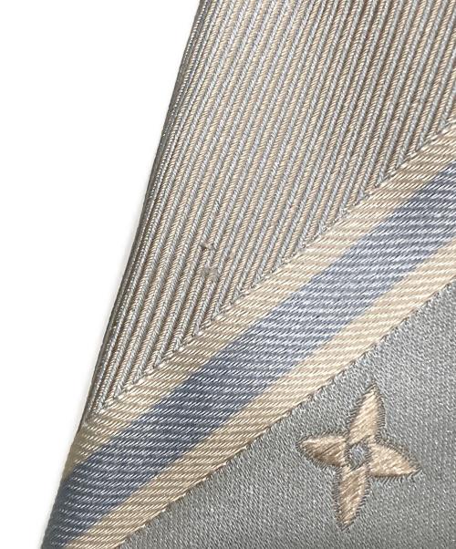 LOUIS VUITTON（ルイ ヴィトン）LOUIS VUITTON (ルイ ヴィトン) モノグラム総柄ネクタイ ブルー サイズ:不明(実寸をご参考下さい)の古着・服飾アイテム