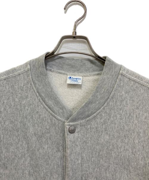 Champion REVERSE WEAVE（チャンピオン リバース ウィーブ）Champion REVERSE WEAVE (チャンピオン リバース ウィーブ) BEAMS (ビームス) スウェットカーディガン　C8-A035 グレー サイズ:XLの古着・服飾アイテム