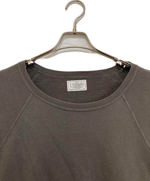 Unlikely（アンライクリー）Unlikely (アンライクリー) Raglan Sleeve Crew　U26S-13-0003 グレー サイズ:XLの古着・服飾アイテム