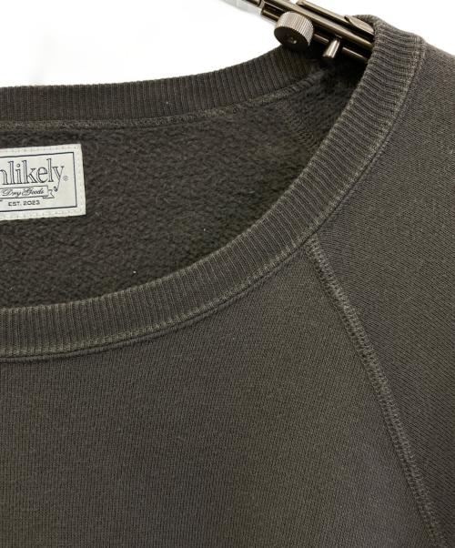 Unlikely（アンライクリー）Unlikely (アンライクリー) Raglan Sleeve Crew　U26S-13-0003 グレー サイズ:XLの古着・服飾アイテム