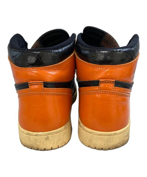 NIKE（ナイキ）NIKE (ナイキ) ハイカットスニーカー　555088-028 オレンジ サイズ:27の古着・服飾アイテム