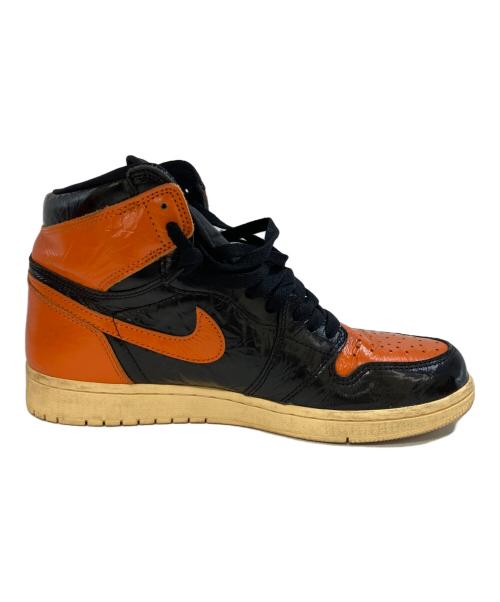NIKE（ナイキ）NIKE (ナイキ) ハイカットスニーカー　555088-028 オレンジ サイズ:27の古着・服飾アイテム