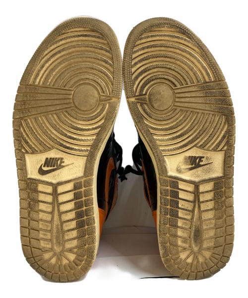 NIKE（ナイキ）NIKE (ナイキ) ハイカットスニーカー　555088-028 オレンジ サイズ:27の古着・服飾アイテム