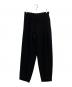 N.HOOLYWOOD（エヌ ハリウッド）の古着「TUCKED TROUSERS 2222-PT23-098 peg」｜ブラック