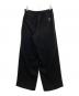 N.HOOLYWOOD (エヌ ハリウッド) TUCKED TROUSERS 2222-PT23-098 peg ブラック サイズ:38：13000円