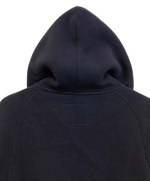 sacai（サカイ）sacai (サカイ) Sponge Sweat × MA-1 Hoodie　SCM-036 ネイビー×カーキ サイズ:3の古着・服飾アイテム