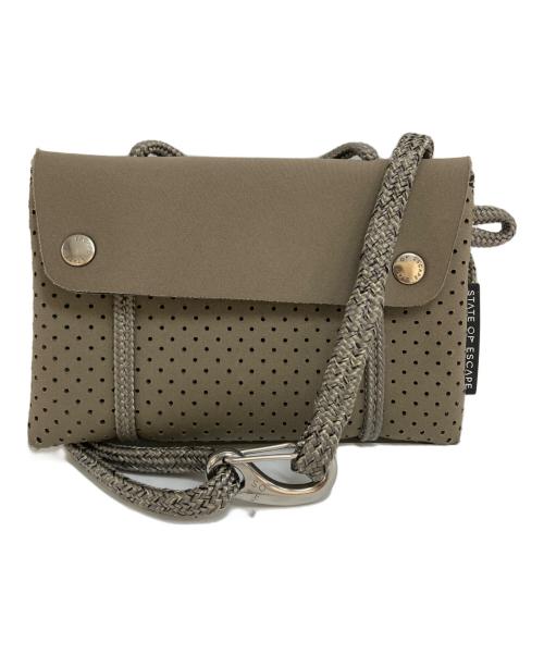 STATE OF ESCAPE（ステイトオブエスケープ）STATE OF ESCAPE (ステイトオブエスケープ) COMPASS BELT BAG グレーの古着・服飾アイテム