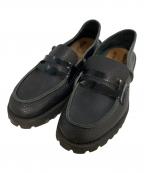 U-DOTユードット）の古着「LOAFER SHRINK BLACK」｜ブラック