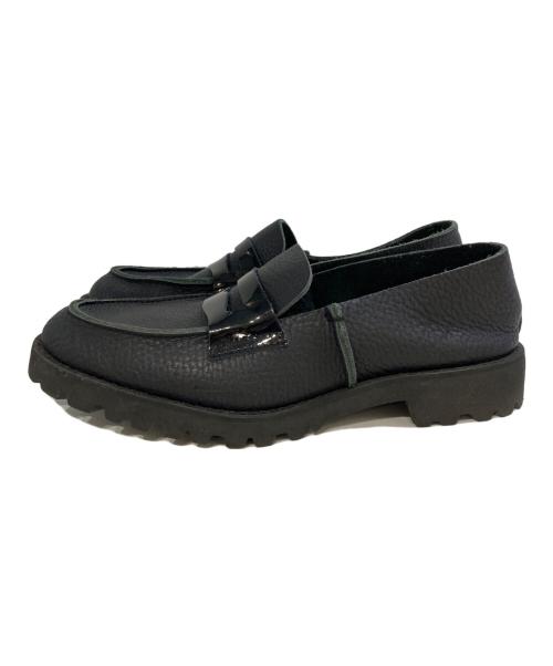 U-DOT（ユードット）U-DOT (ユードット) LOAFER SHRINK BLACK ブラック サイズ:23.0の古着・服飾アイテム