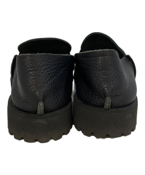 U-DOT（ユードット）U-DOT (ユードット) LOAFER SHRINK BLACK ブラック サイズ:23.0の古着・服飾アイテム