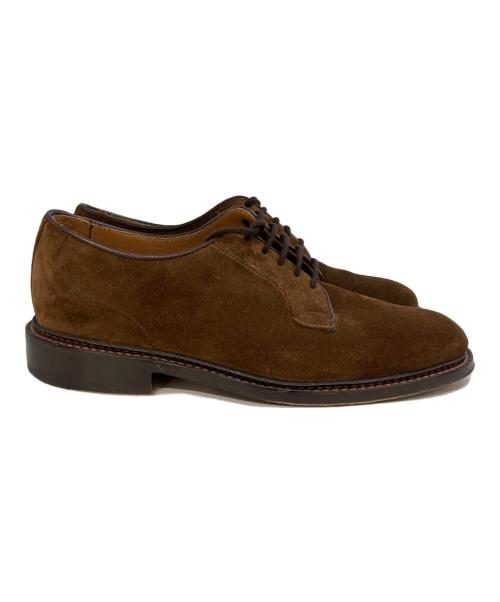 Tricker's（トリッカーズ）Tricker's (トリッカーズ) Robert Suede Derby Shoes 3616157 ブラウン サイズ:6 1/2の古着・服飾アイテム