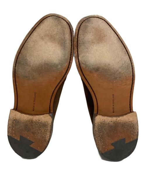 Tricker's（トリッカーズ）Tricker's (トリッカーズ) Robert Suede Derby Shoes 3616157 ブラウン サイズ:6 1/2の古着・服飾アイテム