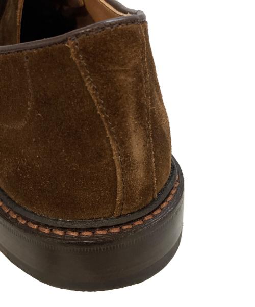 Tricker's（トリッカーズ）Tricker's (トリッカーズ) Robert Suede Derby Shoes 3616157 ブラウン サイズ:6 1/2の古着・服飾アイテム
