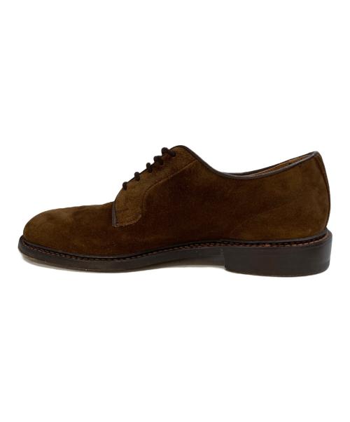 Tricker's（トリッカーズ）Tricker's (トリッカーズ) Robert Suede Derby Shoes 3616157 ブラウン サイズ:6 1/2の古着・服飾アイテム