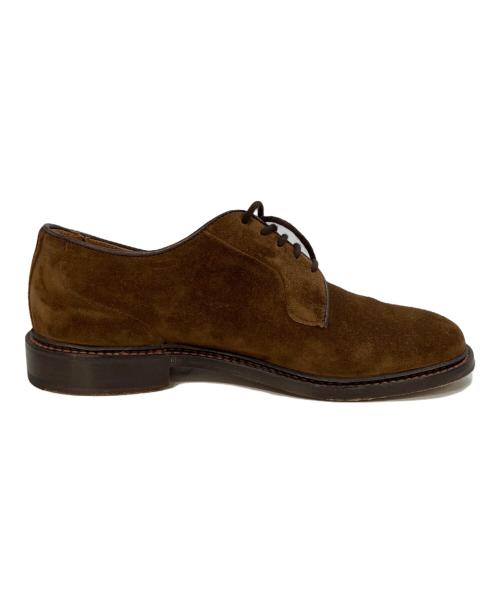 Tricker's（トリッカーズ）Tricker's (トリッカーズ) Robert Suede Derby Shoes 3616157 ブラウン サイズ:6 1/2の古着・服飾アイテム