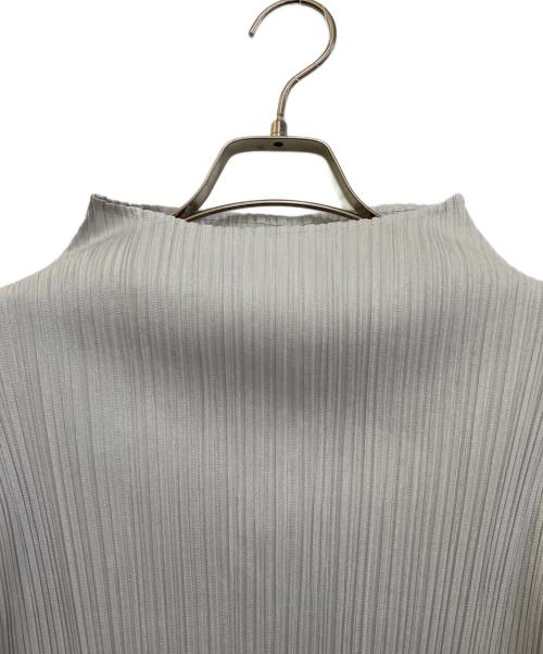 PLEATS PLEASE（プリーツプリーズ）PLEATS PLEASE (プリーツプリーズ) カットソー　PP55-JK104 グレー サイズ:4の古着・服飾アイテム