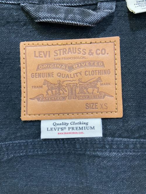 LEVI'S（リーバイス）LEVI'S (リーバイス) デニムジャケット　0022Q-0000 ブラック サイズ:XSの古着・服飾アイテム