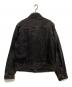 LEVI'S (リーバイス) デニムジャケット　0022Q-0000 ブラック サイズ:XS：15000円