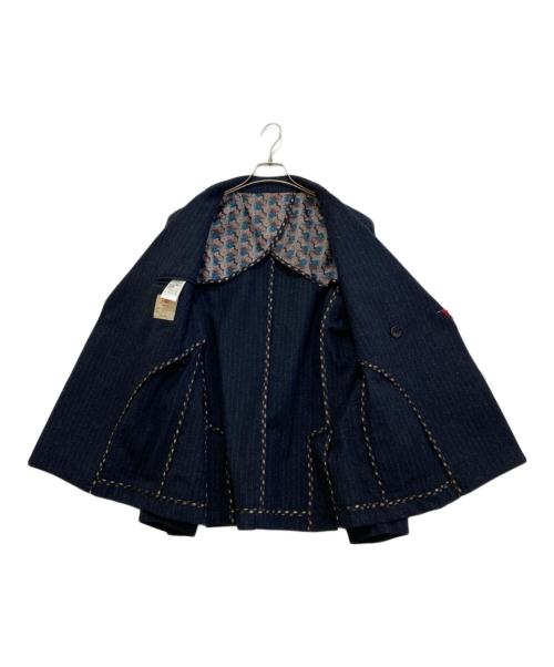 Bob（ボブ）Bob (ボブ) ダブルジャケット　031751002-0085 ネイビー サイズ:1050の古着・服飾アイテム