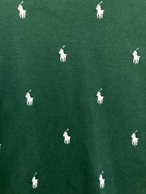 POLO RALPH LAUREN（ポロ・ラルフローレン）POLO RALPH LAUREN (ポロ・ラルフローレン) ドットポニースウェット グリーン サイズ:Lの古着・服飾アイテム
