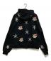 unknown (アンノウン) Ed Hardy (エド ハーディー) ジップパーカー ブラック サイズ:L：15000円