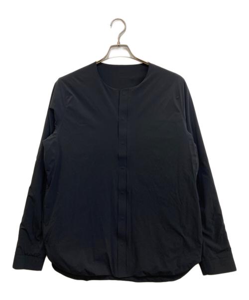 DESCENTE（デサント）DESCENTE (デサント) PERFORATED INSULATION SHIRT　DAMLGC22 ブラック サイズ:Lの古着・服飾アイテム