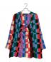 COMME des GARCONS HOMME PLUS（コムデギャルソンオムプリュス）の古着「block check long knit　PJ-N501」｜マルチカラー