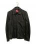 DIESEL（ディーゼル）の古着「L-KORN-A ラムレザージャケット　A154840IGAM」｜ブラック