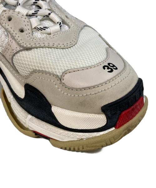 BALENCIAGA（バレンシアガ）BALENCIAGA (バレンシアガ) Triple-S Trainers　533882 ホワイト サイズ:26の古着・服飾アイテム