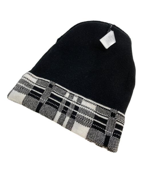 SUPREME（シュプリーム）SUPREME (シュプリーム) Big Logo Beanie ホワイト×ブラックの古着・服飾アイテム