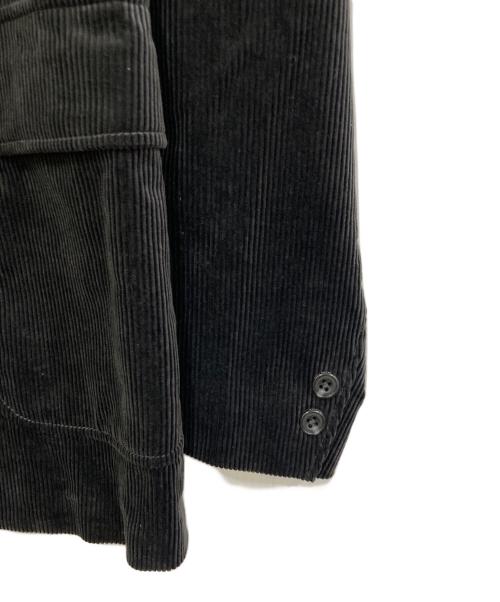 BEAMS PLUS（ビームスプラス）BEAMS PLUS (ビームスプラス) 3B Jacket Corduroy ブラック サイズ:L 未使用品の古着・服飾アイテム