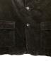 中古・古着 BEAMS PLUS (ビームスプラス) 3B Jacket Corduroy ブラック サイズ:L 未使用品：20000円