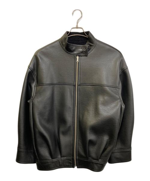 ETRE TOKYO（エトレトウキョウ）ETRE TOKYO (エトレトウキョウ) リバーシブルボアブルゾン ブラック サイズ:Sの古着・服飾アイテム