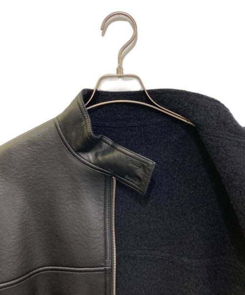 ETRE TOKYO（エトレトウキョウ）ETRE TOKYO (エトレトウキョウ) リバーシブルボアブルゾン ブラック サイズ:Sの古着・服飾アイテム
