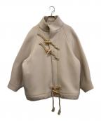HYKEハイク）の古着「DOUBLE FACE DUFFLE JACKET」｜アイボリー