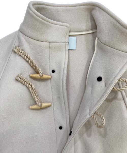 HYKE（ハイク）HYKE (ハイク) DOUBLE FACE DUFFLE JACKET アイボリー サイズ:1の古着・服飾アイテム