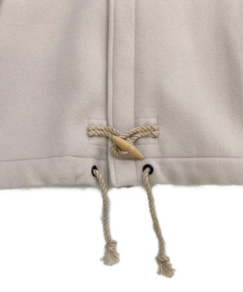HYKE（ハイク）HYKE (ハイク) DOUBLE FACE DUFFLE JACKET アイボリー サイズ:1の古着・服飾アイテム