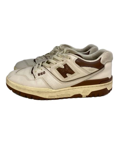 NEW BALANCE（ニューバランス）NEW BALANCE (ニューバランス) Aime Leon Dore (エメレオンドレ) ローカットスニーカー　BB550AB1 ブラウン サイズ:27の古着・服飾アイテム