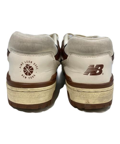NEW BALANCE（ニューバランス）NEW BALANCE (ニューバランス) Aime Leon Dore (エメレオンドレ) ローカットスニーカー　BB550AB1 ブラウン サイズ:27の古着・服飾アイテム
