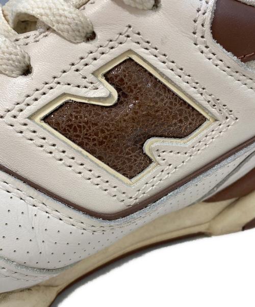 NEW BALANCE（ニューバランス）NEW BALANCE (ニューバランス) Aime Leon Dore (エメレオンドレ) ローカットスニーカー　BB550AB1 ブラウン サイズ:27の古着・服飾アイテム