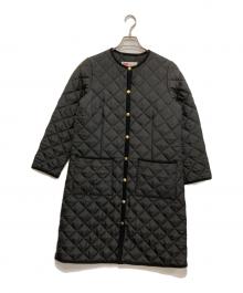 Traditional Weatherwear（トラディショナルウェザーウェア）の古着「キルティングコート L222APQCO0098AA」｜ブラック